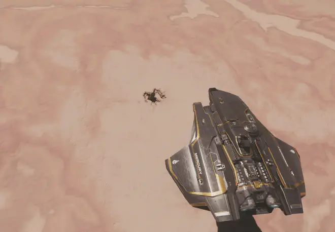 Star Citizen Daymar Höhleneingang