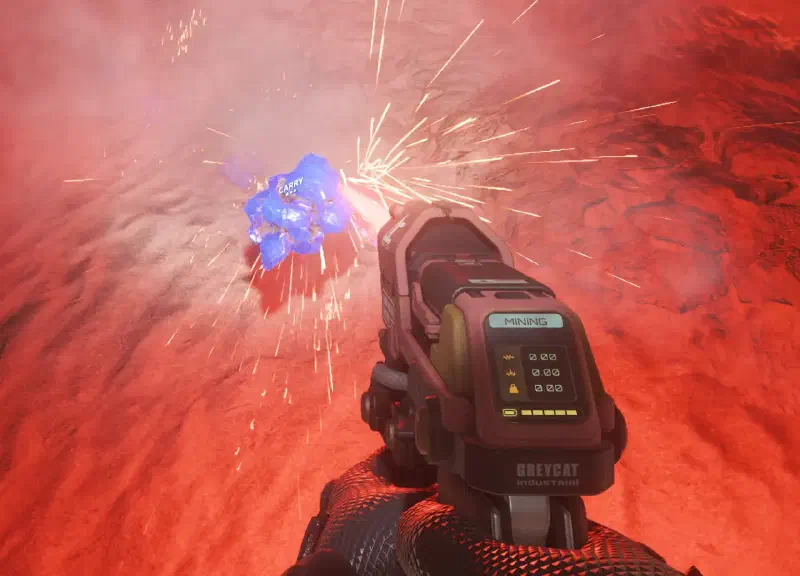 Star Citizen Hand Mining Fracture Mode