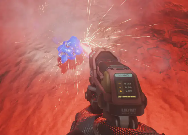 Star Citizen Hand Mining Fracture Mode