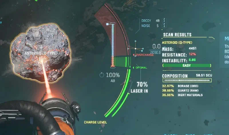 Star Citizen Schiffsmining.