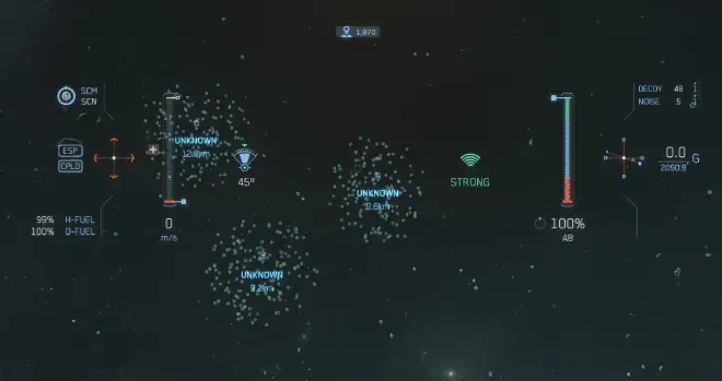 Star Citizen Mining Scan