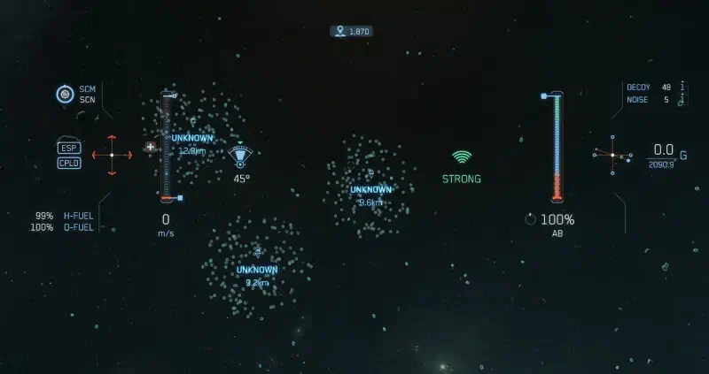 Star Citizen Mining Scan