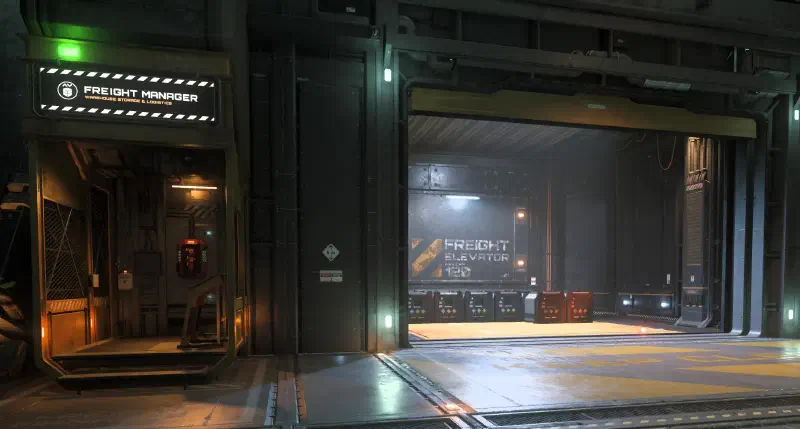Star Citizen Freight Elevator