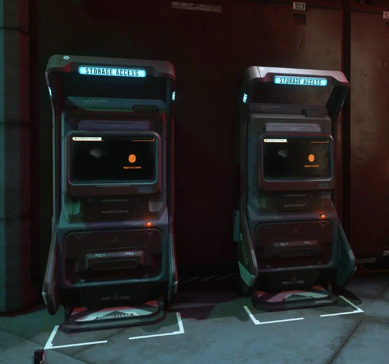 Star Citizen Storage Access Terminals