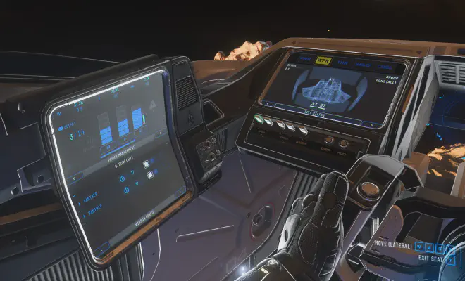 Drei MFDs der Mercury StarRunner