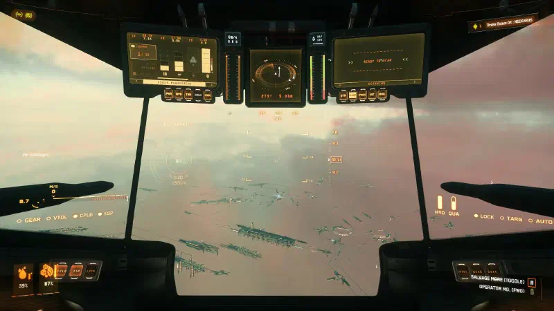 Anflug auf die Stadt Orison auf Crusader