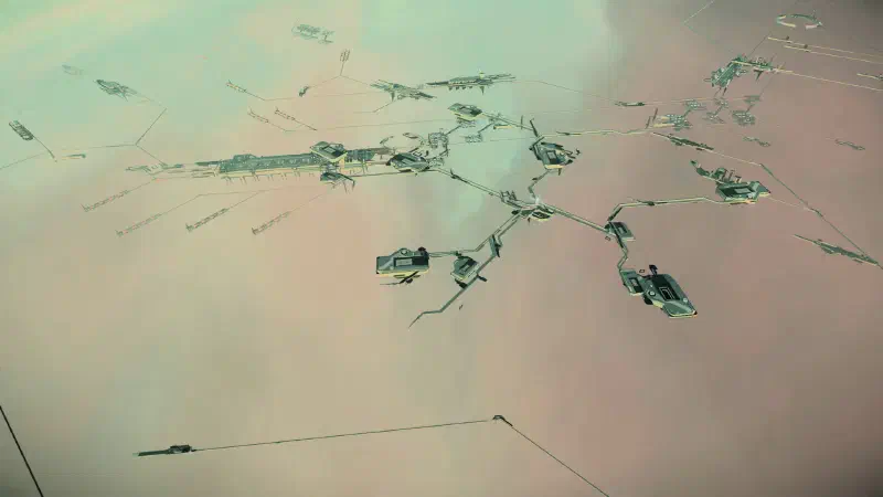 Orison auf Crusader, Space Port