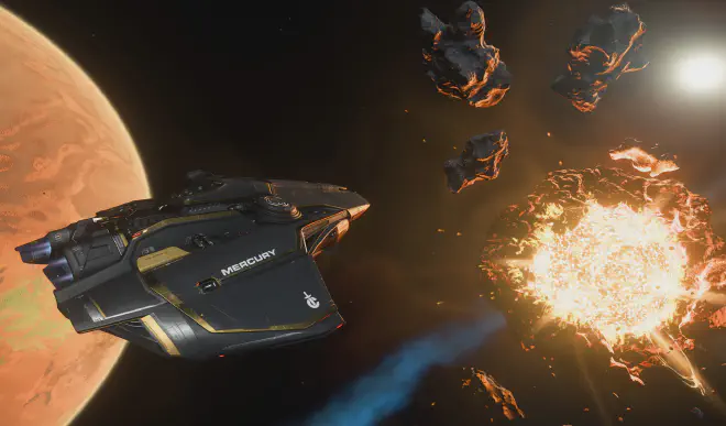 Arena Commander Free Flight Mode am Broken Moon