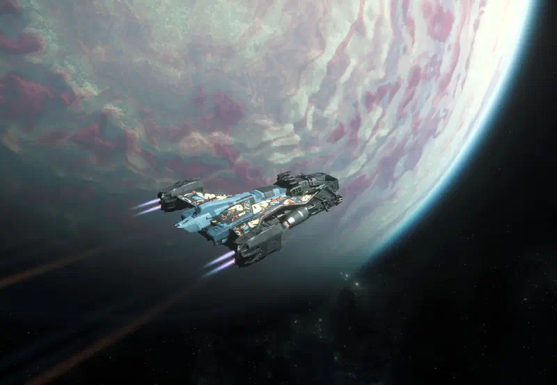 Star Citizen Grey's Market | Shiv Über dem Südpol vom Crusader