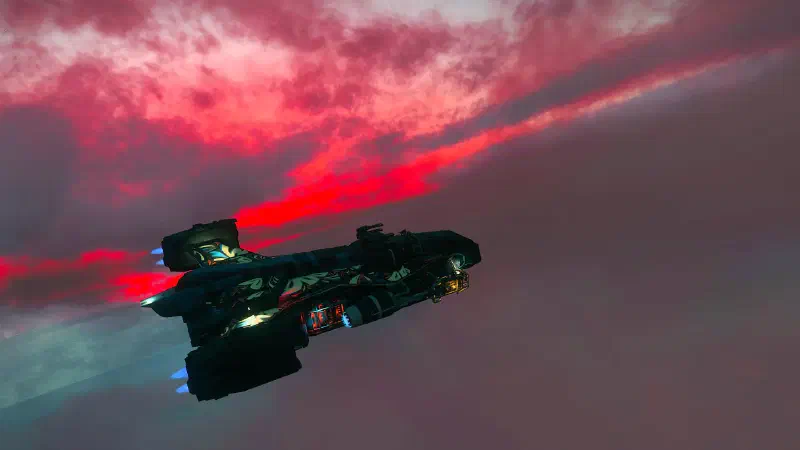 Star Citizen Grey's Market | Shiv in den Wolken von Crusader