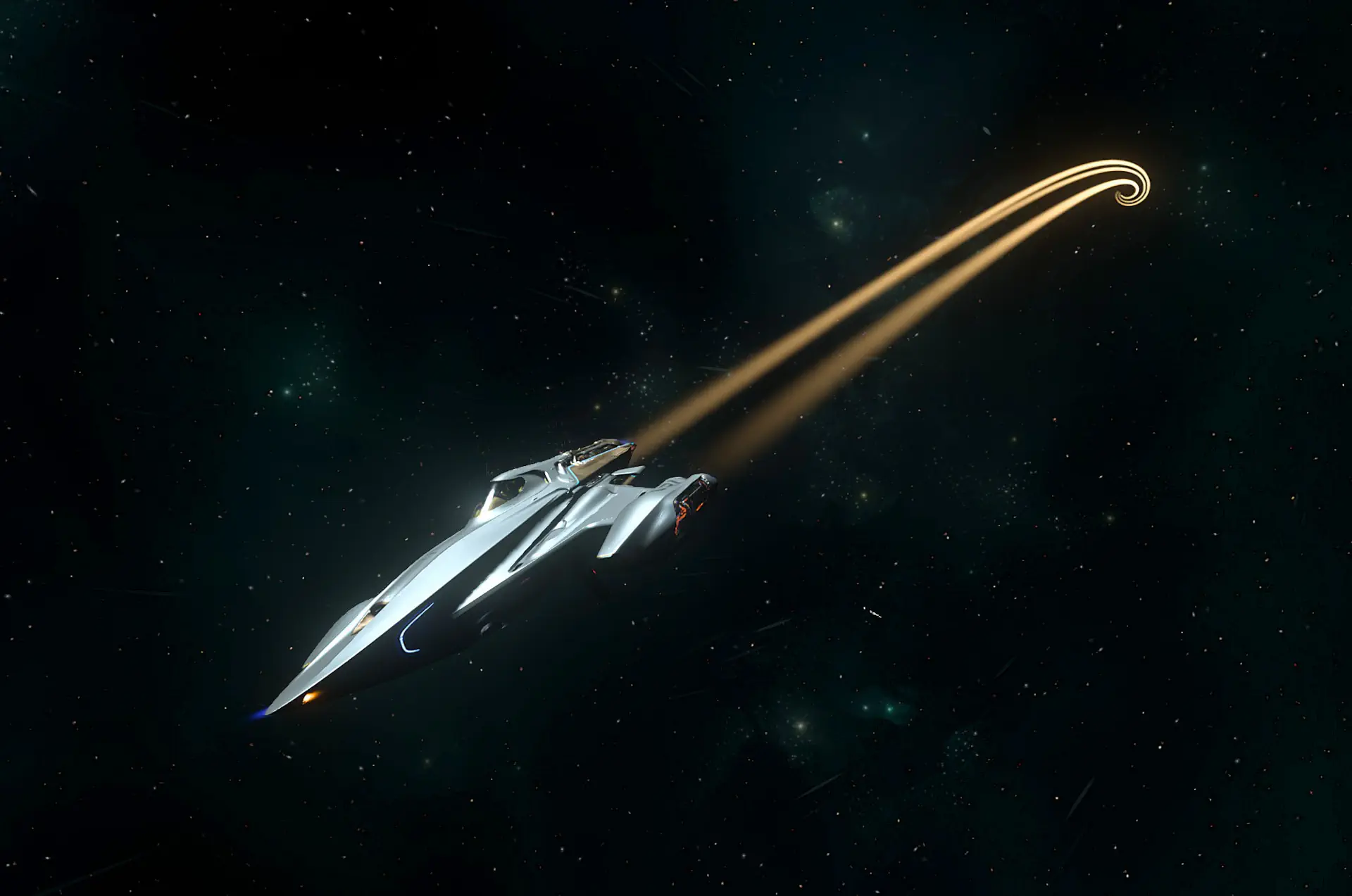 Kruger Wolf fliegt Schraube