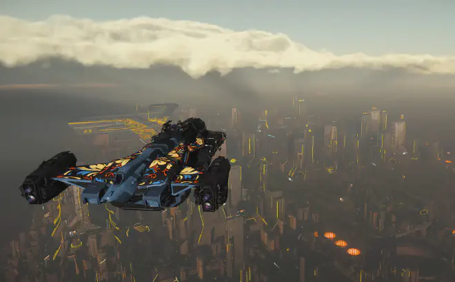 Star Citizen Grey's Market | Shiv über Lorville